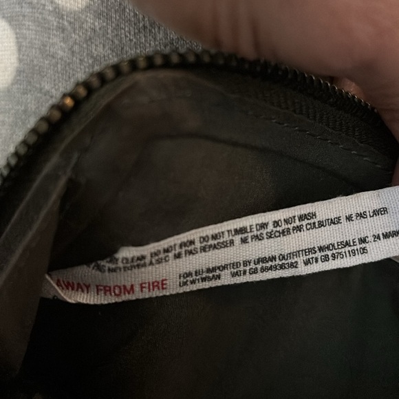 Free People Lamb Leather Distressed Army Green Gray Wristlet Wallet Phone Case - Picture 5 of 6